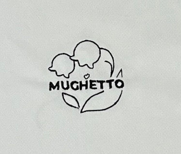 【初回モニター限定】［プレミアム刺繍・MUGHETTO]アクティブドライTシャツ  - ホワイト